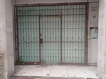 darvazalar kreditle: Dəmir Həyət darvazası, Mexaniki, Qapı ilə, rəng - Yaşıl, Kredit yoxdur — 1