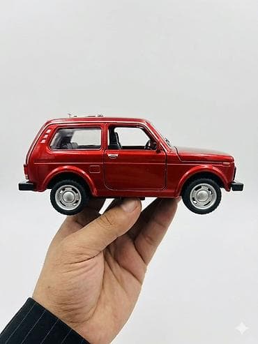 papaqlarin satisi: Metall oyuncaq avtomobil modeli – LADA Niva (VAZ 2121) miniatürü - — 4