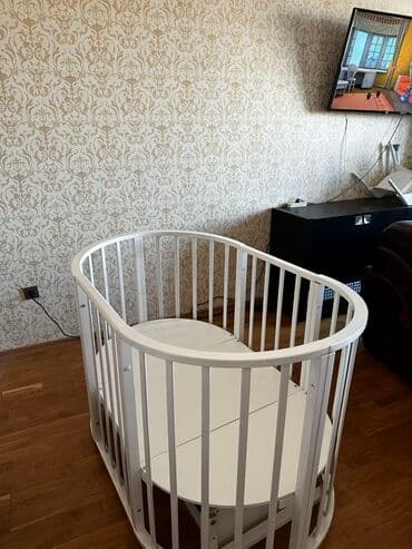 forma satisi: Oğlan və qız üçün, İşlənmiş, Beşik, Matras ilə, Yellənmə mexanizm ilə — 4