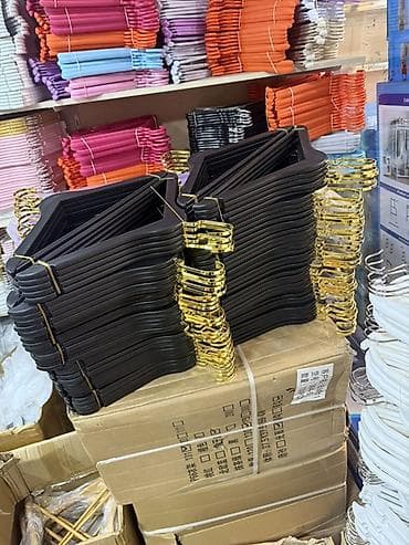 tekstil stul uzlukleri: Məhsul: Geyim askıları (müxtəlif model və rənglər) - Material: sıx — 2