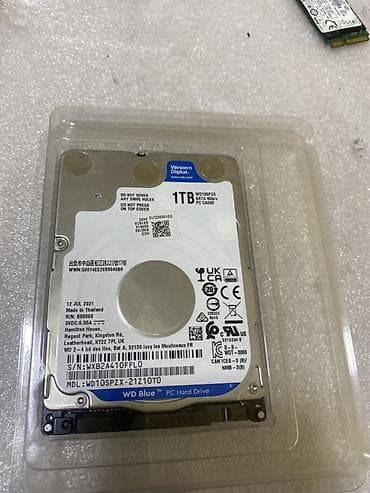 hdd yaddaş: Daxili Sərt disk (HDD) Western Digital (WD), 1 TB, 5400 RPM, 2.5", Yeni — 1