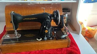 camadan temiri: Məhsul: Mexaniki tikiş maşını – stolüstü, taxta qutulu Təsvir: - — 2