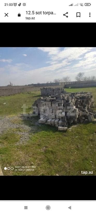 lan: Məhsul: Beton bloklar (divar/hasar tikintisi üçün) Təsvir: - Həcmi — 10