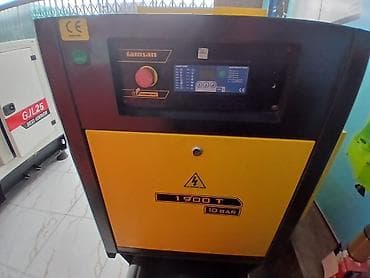 Kömürsındıran çəkiclər: Tamsan TVK-1900T vintli hava kompressoru - Brend/model: Tamsan — 4