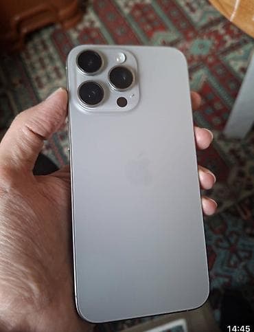 alfa: IPhone 15 Pro Max, 512 GB, Natural Titanium — 1