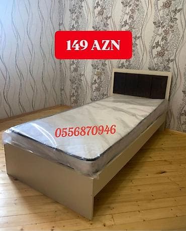 tek neferlik taxt: Новый, Односпальная кровать, Без подьемного механизма, С матрасом, Без выдвижных ящиков, Россия — 6