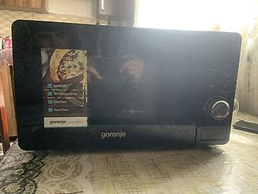 samsung 122 ekran: Mikrodalğalı soba Gorenje, Ayrıca dayanan, Mikrodalğalar ilə, rəng - Qara — 3