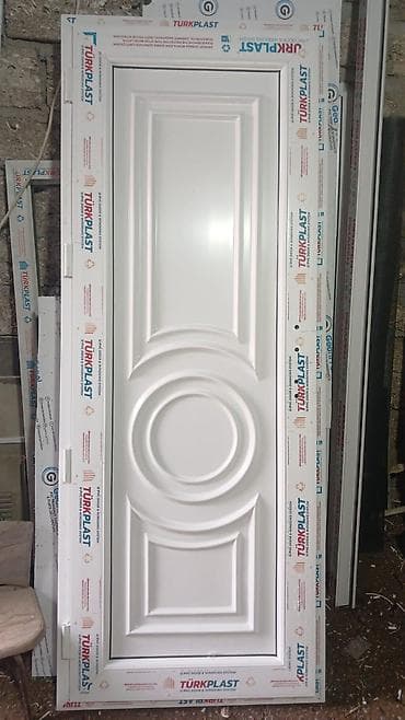 qaplar taxda: PVC qapı və pəncərələr - Material: PVC profil (üzərində qoruyucu — 9