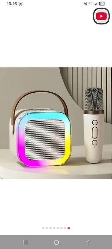 Диктофоны: Wireless kolonka ✅️ Usb, Aux ve bluethoot qoşulma 🎤 Karaoke Speaker – — 1