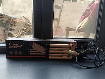 термо бочка: Geemy GM-2933 üçlü dalğa saç maşası - Brend/model: Geemy Professional — 2