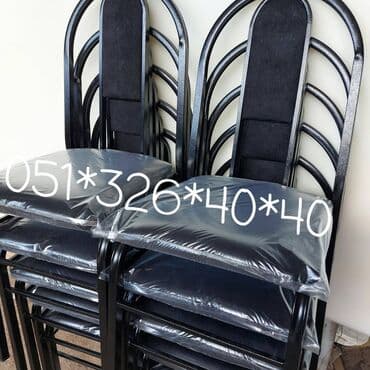 Masa və oturacaq dəstləri: Qonaq otağı üçün, Yeni, Açılmayan, Dördbucaq masa, 4 stul — 21