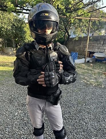 electro moto: Scorpion integral motosiklet dəbilqəsi – ağ rəng XL - Brend/model — 2