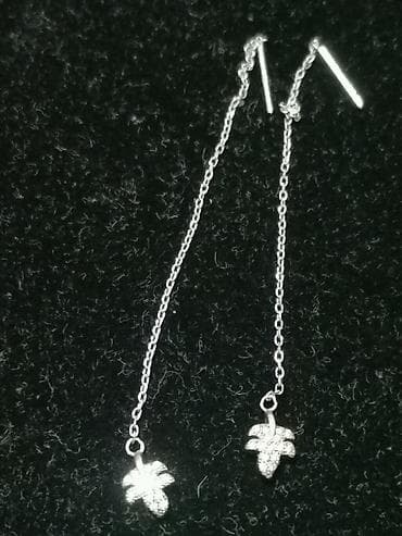 Şəxsi əşyalar: Sırğa, Gümüş, Ünvandan götürmə, Pulsuz çatdırılma — 1