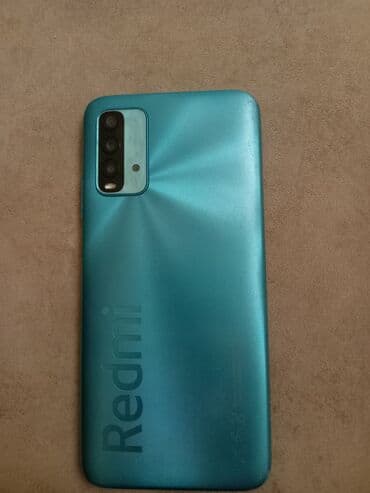 xiaomi redmi note 9 's: Redmi 9T, 128 GB, rəng - Mavi, Barmaq izi — 2