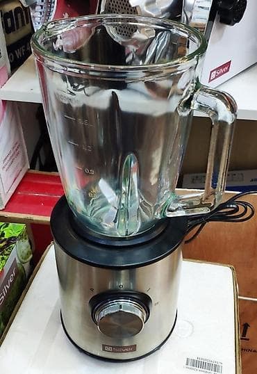Blender kokteyl blendr kakteyl silver turk istehsali 750 watt 1.5 litr — 4