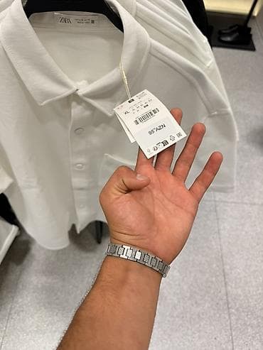 ag cins: Polo köynək, Zara, S, rəng - Ağ — 2