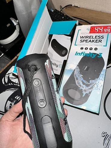 Infinity 3 portativ Bluetooth spiker 🔊 Infinity 3 Bluetooth Speaker