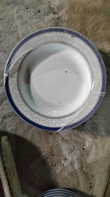 versace servis: Boşqablar, rəng - Mavi, Farfor — 3