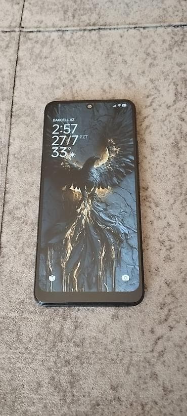 12 volt: Redmi Note 12, 128 GB, rəng - Qara, Barmaq izi, İki sim kartlı, Face ID — 1