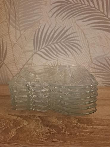 Tort və şiriniyyat qabı, Şüşə