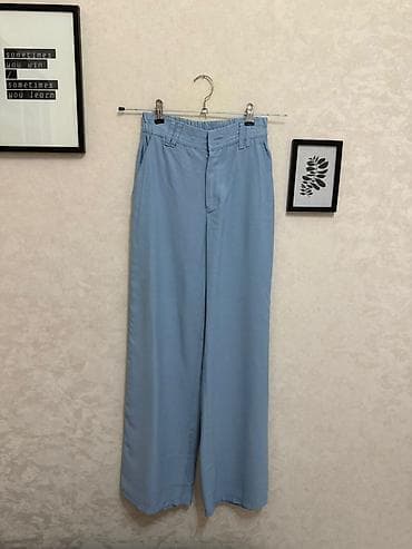 desd geyimler: Bershka qadın kostyumu – açıq göy rəngdə - Brend: Bershka - Dəst — 3