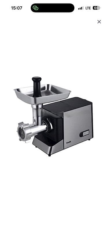 et ucun soyuducu: Ət çəkən maşın Prestige, 4400 Vt, Revers ilə, İşlənmiş — 1