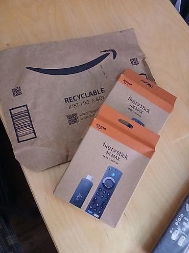 Yeni Smart TV boks Amazon 2 GB / 16 GB, Android, Ünvandan götürmə