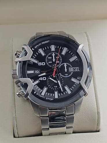 Смарт браслеты: Наручные часы, Diesel, цвет - Серебристый — 4