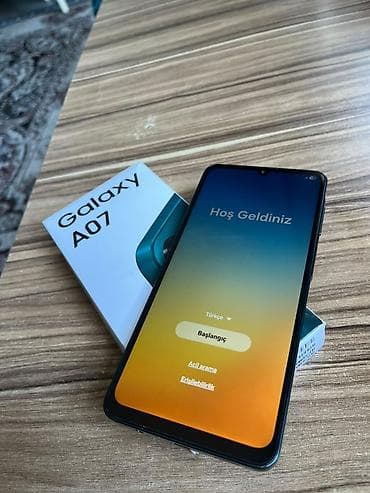 17 pro max iphone: Samsung Galaxy A07, 64 GB, rəng - Göy, İki sim kartlı — 2