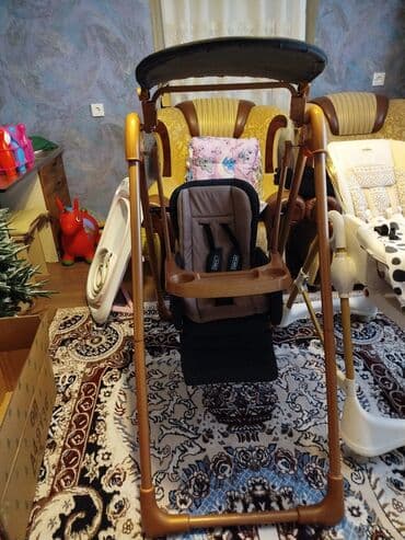 Mərmər effektli PVC panellər: Uşaq yelləncəyi,boyuk usaqlarda yellene biler,On hisse yemek — 1