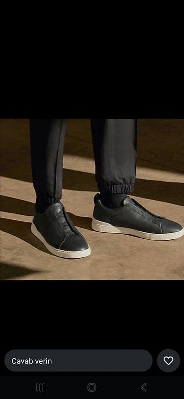 Bally kişi ayaqqabıları – müxtəlif modellər - Slip-on idman — 2