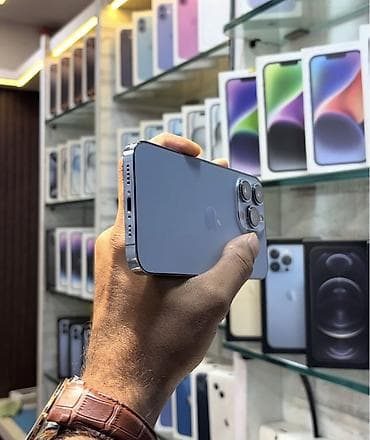 IPhone 13 Pro, 128 GB, Sierra Blue, Zəmanət, Simsiz şarj, Face ID — 5