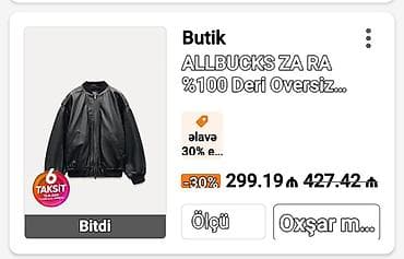 Kurtka, Bomber, Qış, Zara, XL — 7