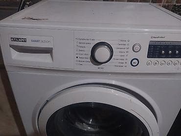 Ütülər və buxarlayıcılar: Paltaryuyan maşın Atlant, 6 kq, İşlənmiş, Avtomat, Qurutmasız, Kredit yoxdur, Ünvandan götürmə — 2