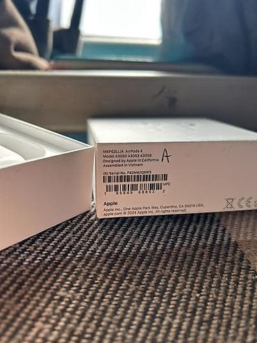 mp3 fm modulator: Simsiz (Bluetooth) Qulaqcıqlar, Apple, rəng - Ağ — 1