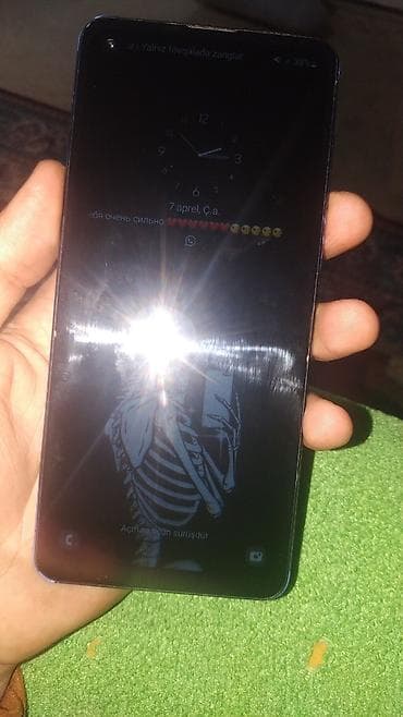 samsung tab a8 qiymeti: Samsung Galaxy A21S, 32 GB, rəng - Mavi, Barmaq izi — 4