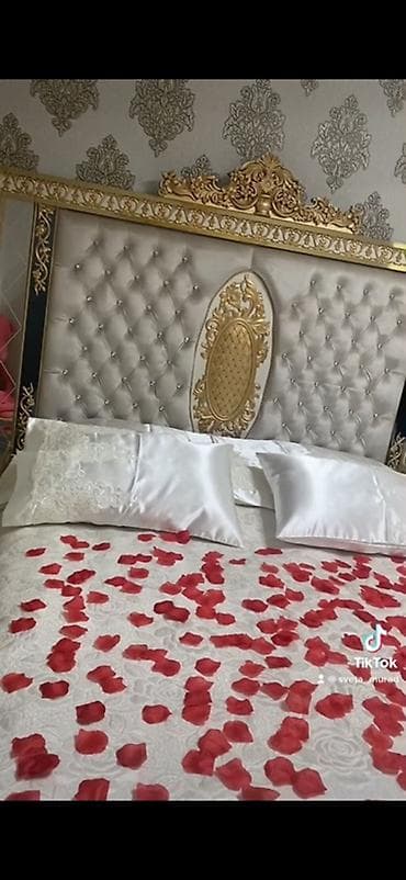 Klassik üslubda tam yataq otağı dəsti Ö - Yataq: hündür, yumşaq — 2