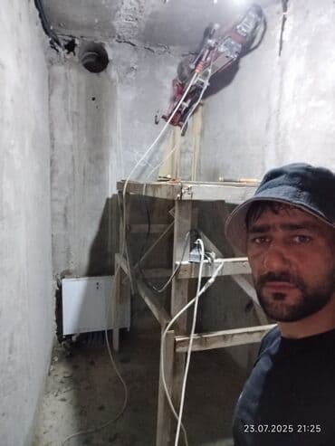 3 eded xoncali taxda qapi lazimdir: #Betonkesme #betondeşmə Beton kubik kərpic - dən kəsim deşim — 21