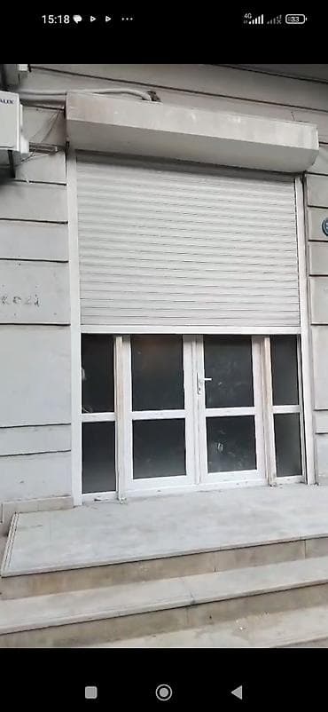 Obyekt/mağaza üçün giriş qapısı və jalüz sistemi - Ön hissə: geniş lalafo.az -da Obyekt/mağaza üçün giriş qapısı və jalüz sistemi - Ön hissə: geniş