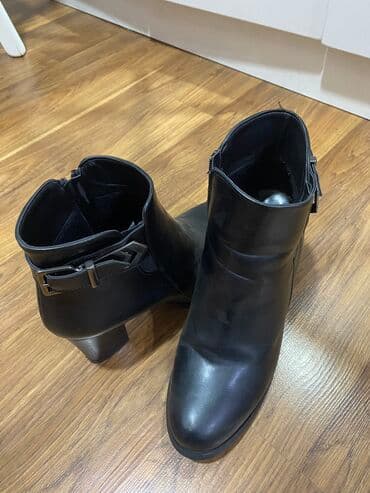 qiz ucun botlar: Ölçü: 40, rəng - Qara, Yeni — 3