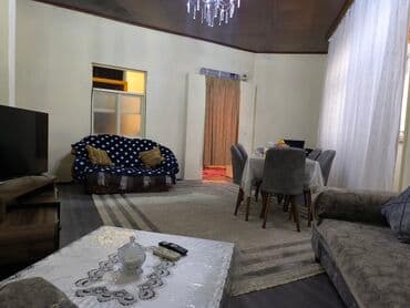 elmlerde ev: Badamdar qəs. 3 otaqlı, 85 kv. m, Kredit yoxdur, Orta təmir — 10