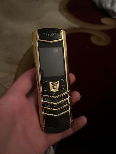 gence telfon: Vertu rəng - Qızılı, Düyməli — 2