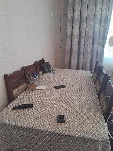 Ağ rəngli, romb naxışlı masa örtüyü - Dizayn: Xırda romb fiqurlu