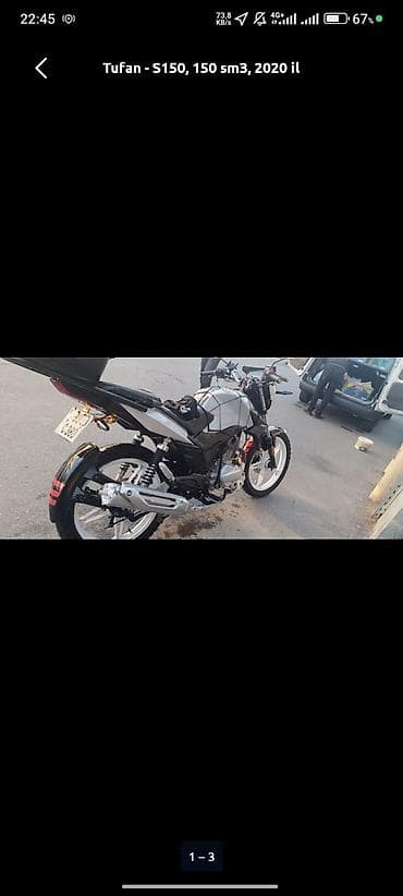 moto 150cc: Tufan - S150, 150 sm3, 300 km — 1