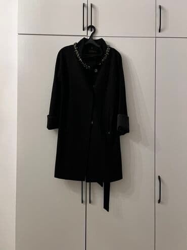 hicabli geyimler: Palto, M, rəng - Qara — 4