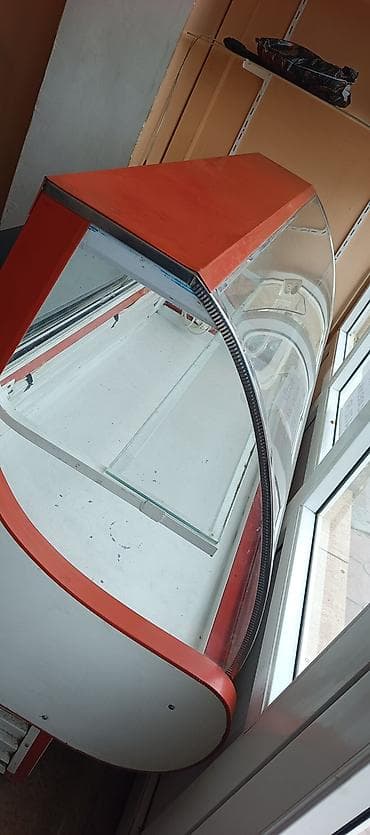 hava kompressorlar: Vitrin tipli soyuducu 1.5 meetir uzunundadır - Mağaza, market, kafe və — 2