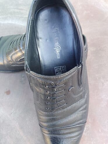 curren saat orjinal: Qara firma klassik kişi ayaqqabısı az geyinilmişdəri material 38 — 3