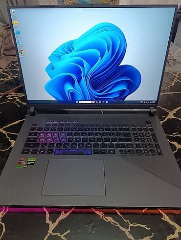 Yeni ASUS ROG, 18 ", AMD Ryzen 9, 1 TB