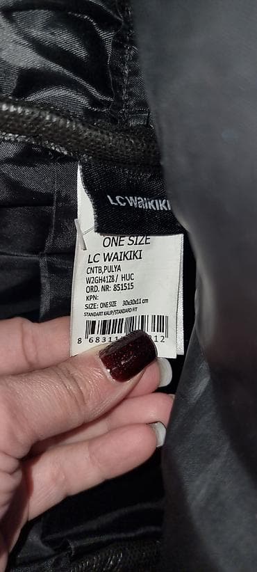 ucuz bavul: LC Waikiki qadın çantası – mini bel çantası/ryukzak - Rəng: qara - — 2