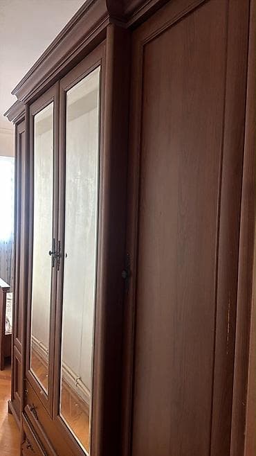 qapi taxda: Mebel və qapı dəsti - Material: ağac teksturalı MDF/laminat örtüklü — 5
